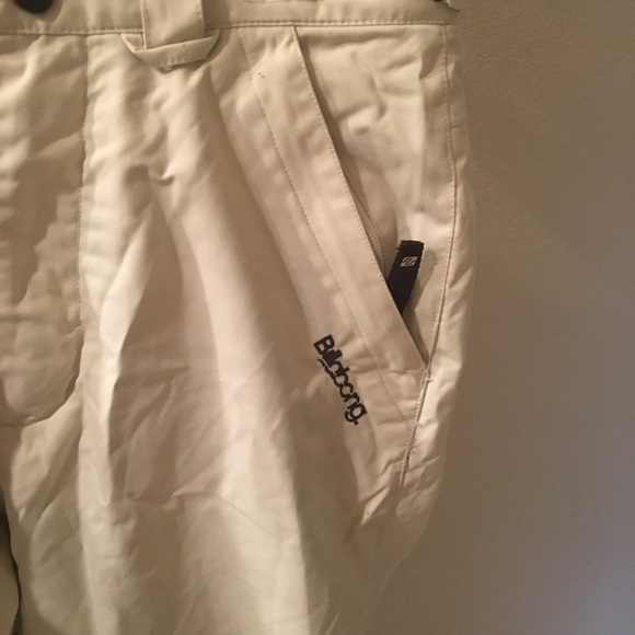 Billabong white snow pants - Picture 3 of 6